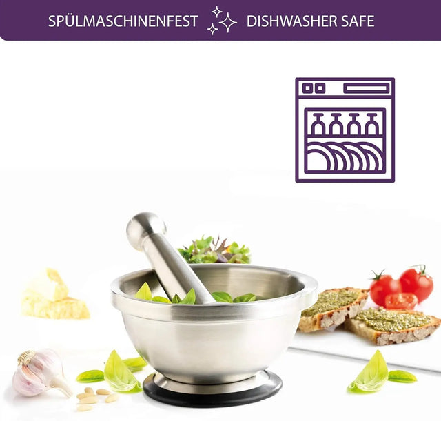 Mörser mit Silikonsockel von Mastrad