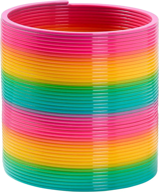 Springfeder Rainbow Spirals Slinky Toy XL von Twiddlers