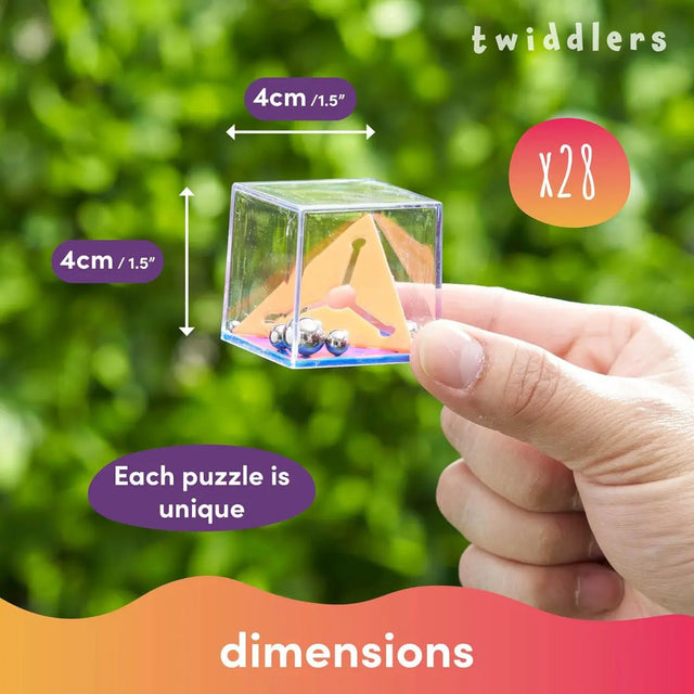 Mini Spiele Puzzle Games 28 Stück von Twiddlers