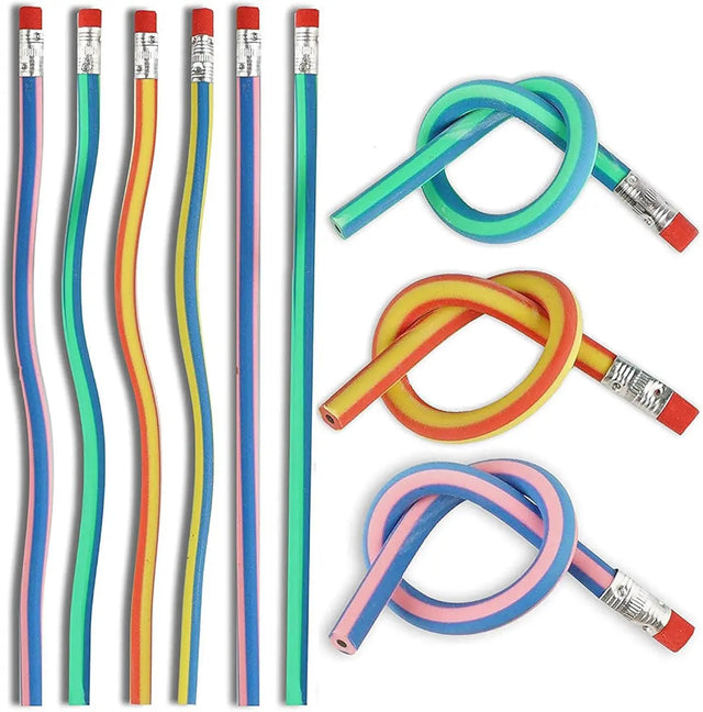 Bendy Pencils Stifte biegbar 70 Stück von Twiddlers