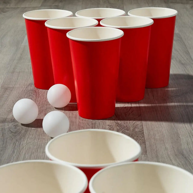 Beer Pong Set mit 25 Becher und 25 Bällen von Twiddlers