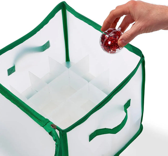 Aufbewahrungsbox für Baumkugeln und Weihnachtsschmuck von Twiddlers