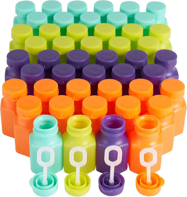 Seifenblasen mini Party Bubble Bottles 48 Stück von Twiddlers