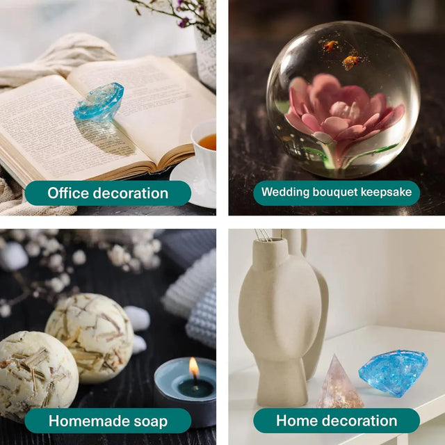 DIY Kunstharzformen 8-teilig von Twiddlers