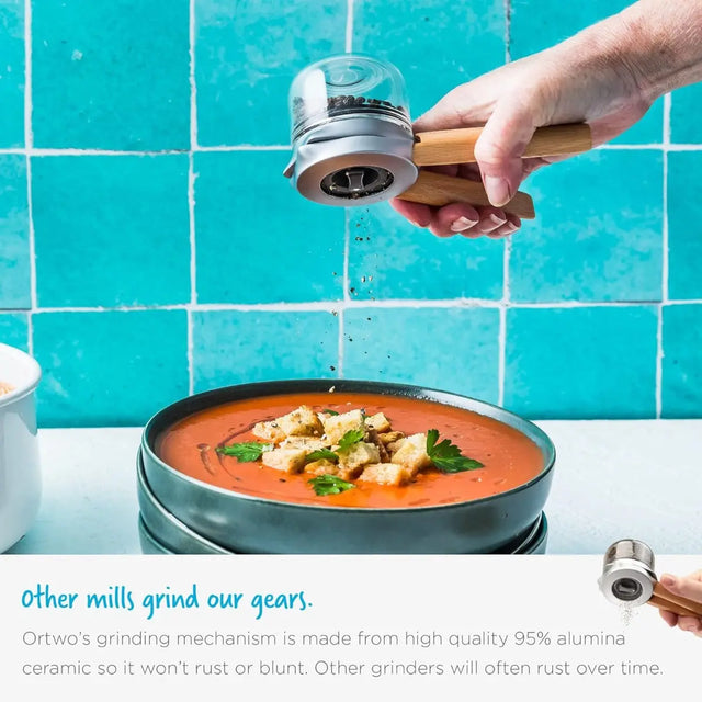 Gewürzmühle Ortwo + Extra Behälter von Dreamfarm