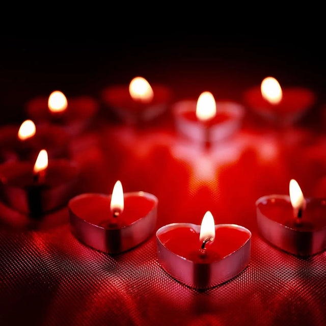 Rechaudkerze Herz Rauchfrei 50 Stück von Twiddlers