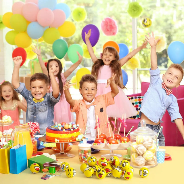 Antistress Bälle Emoji 24 Stück von Twiddlers