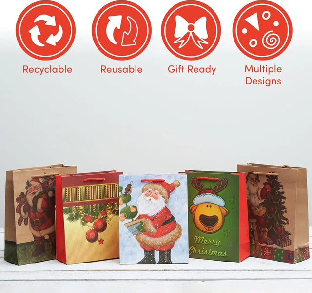 Geschenktasche Weihnachten Kids 12 Stück von Twiddlers