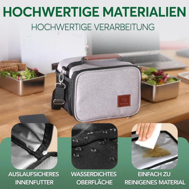 Insulated Lunch Bag Gray von Umami