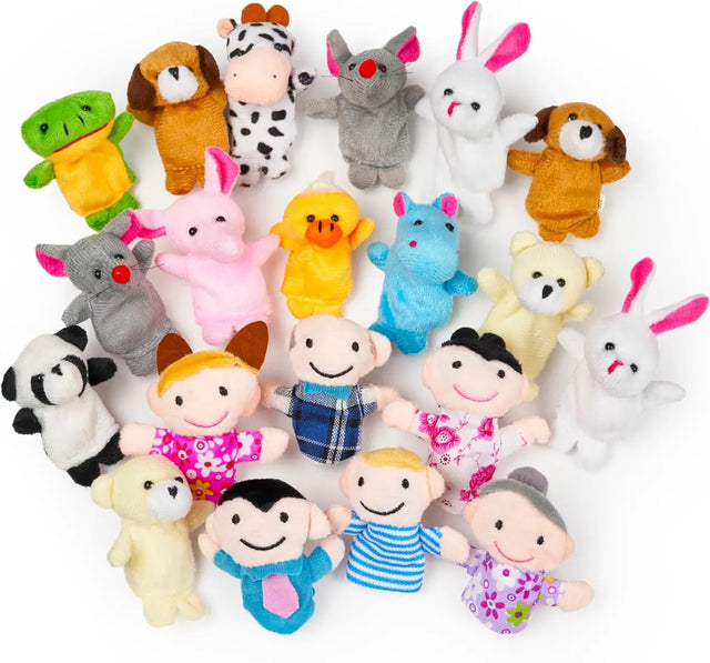 Fingerpuppen Finger Puppets 20 Stück von Twiddlers