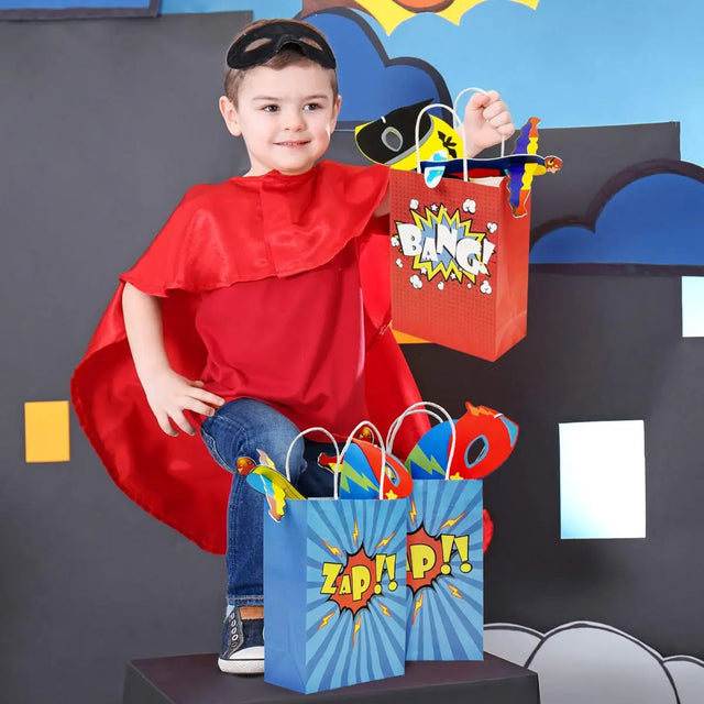 Goodie Bags befüllt Superhero Party 10 Stück von Twiddlers