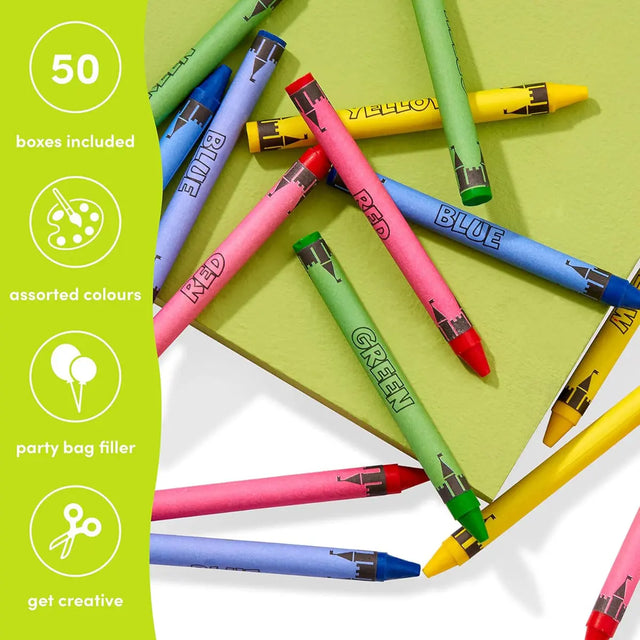 Wachsstifte 4er-Set 50 Stück von Twiddlers