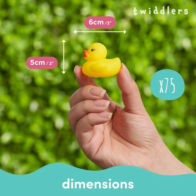 Gummienten 75 Stück Megapack von Twiddlers