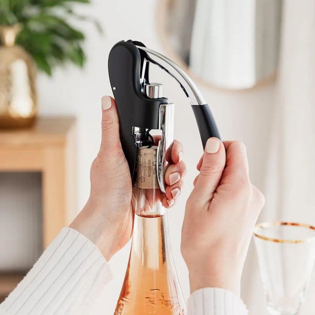 Hebelkorkenzieher schwarz matt von Uberstar