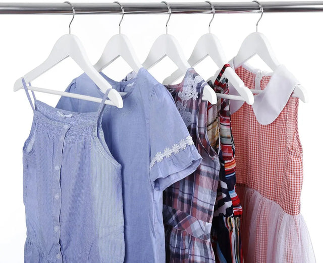 Kinderkleiderbügel 20er Set rutschfester Hosensteg von Songmics