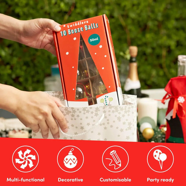 Boozy Baubles DIY 10 Stück 50ml von Twiddlers