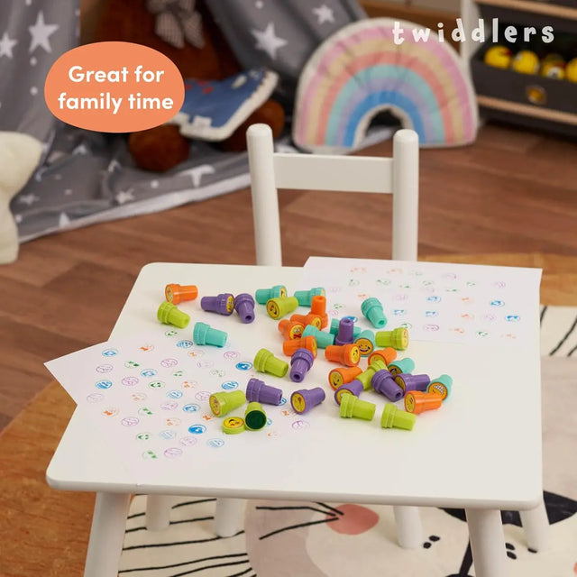 Stempel selbstfärbend Emoji Stamps 36 Stück von Twiddlers