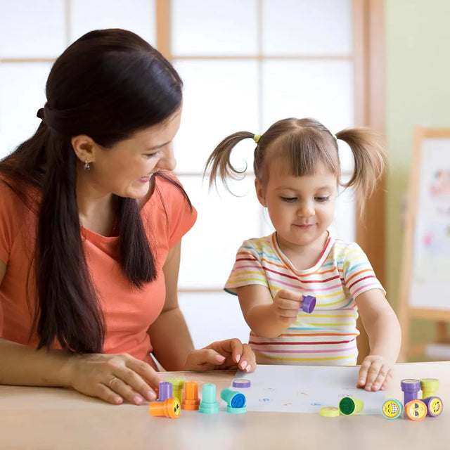 Stempel selbstfärbend Emoji Stamps 36 Stück von Twiddlers