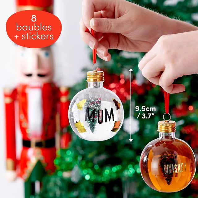 Boozy Baubles DIY 8 Stück 250ml von Twiddlers