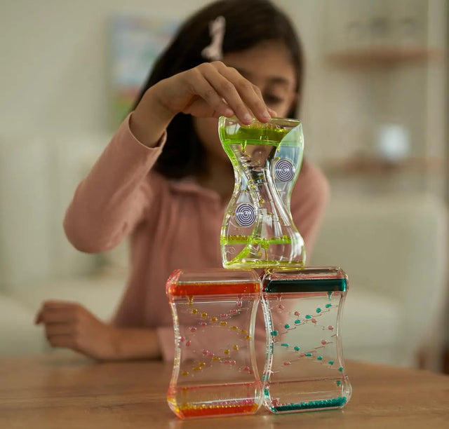 Flüssige Sanduhr Stepping Liquid Motion Timer 3er-Set von Twiddlers