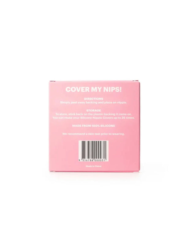 Nippelcover Light aus Silikon, 1 Paar von Booby Tape