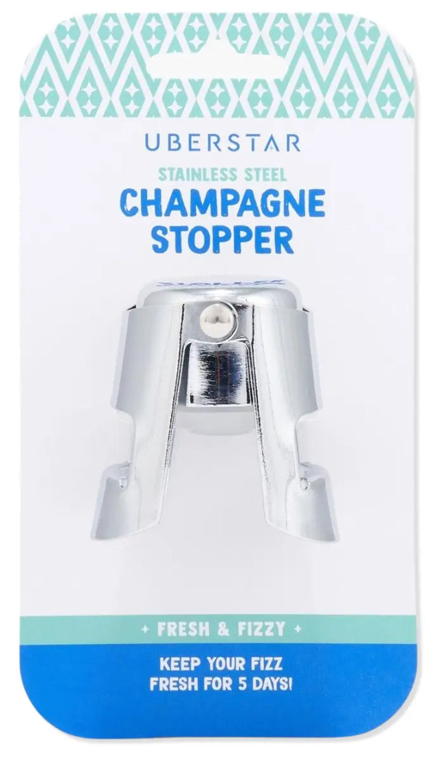 Sektverschluss Silber von Uberstar