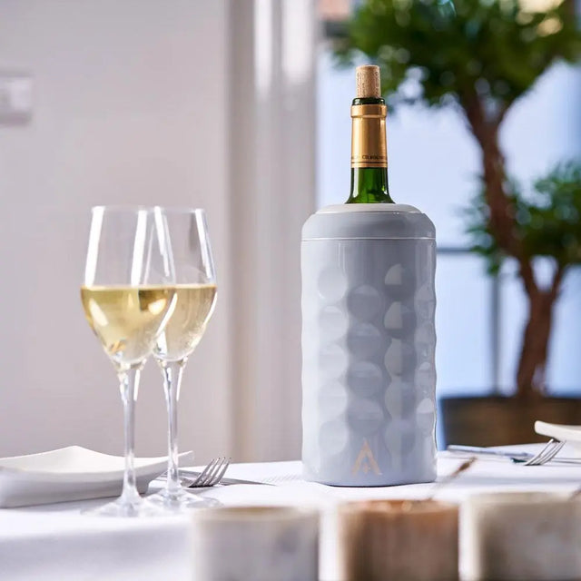 Sekt- & Weinflaschen Kühler Grau von Uberstar