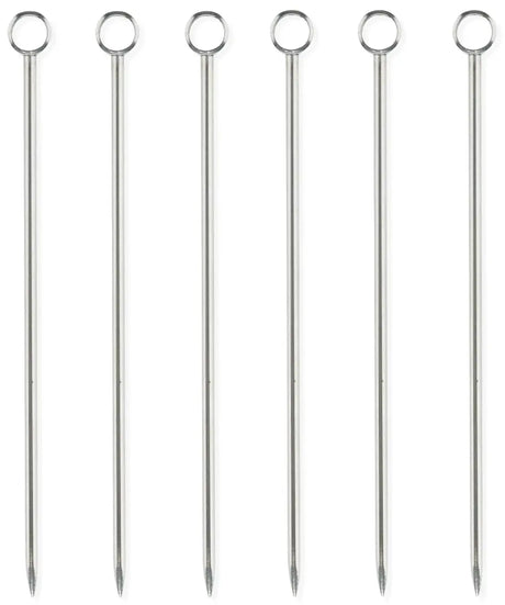 Cocktail-Rührstab 6er-Set Silber von Uberstar