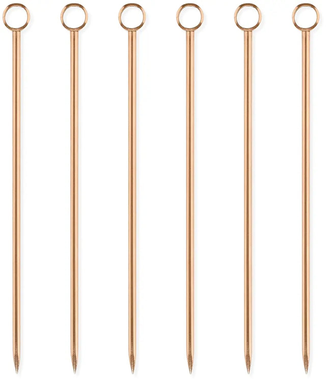 Cocktail-Rührstab 6er-Set Rose Gold von Uberstar