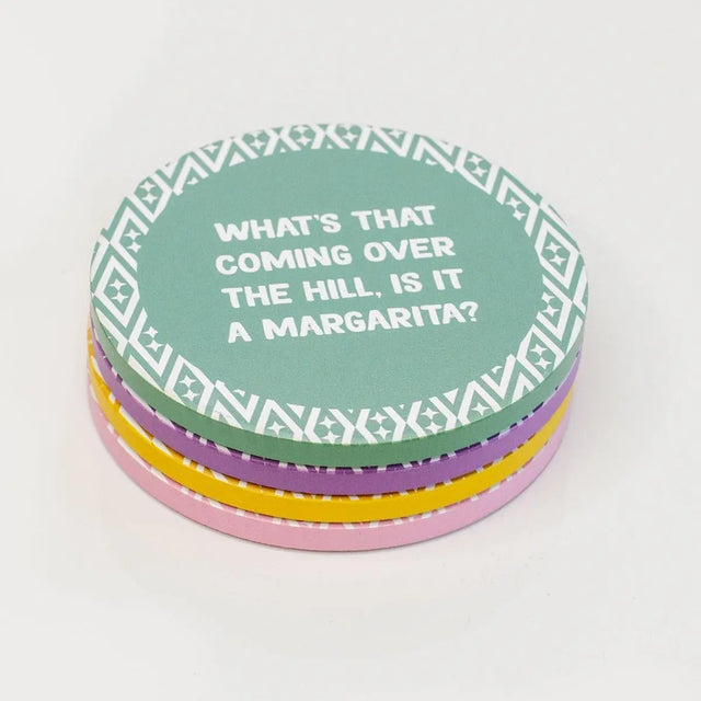 Cocktail Untersetzer Songlyrics 4er-Set Volume 1 von Uberstar