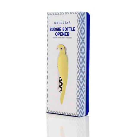 Flaschenöffner Wellensittich Gelb von Uberstar