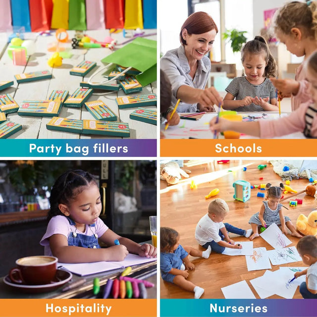 Buntstifte 4er-Set 288 Packungen von Twiddlers