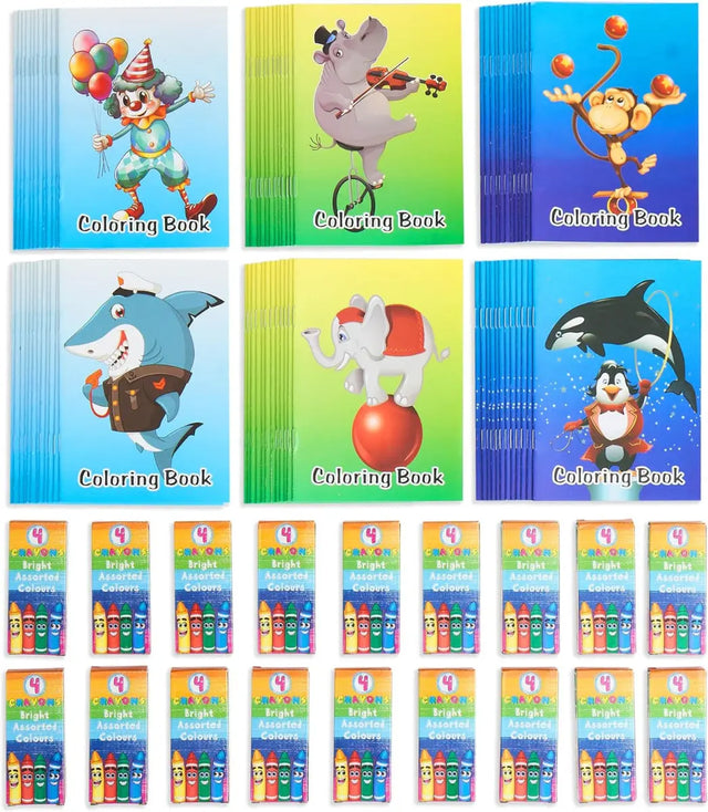 Malbuch mini mit Stiften 72 Stück von Twiddlers