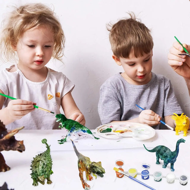 Dinosaurier Figuren 3D-Malset 15 Stück von Twiddlers