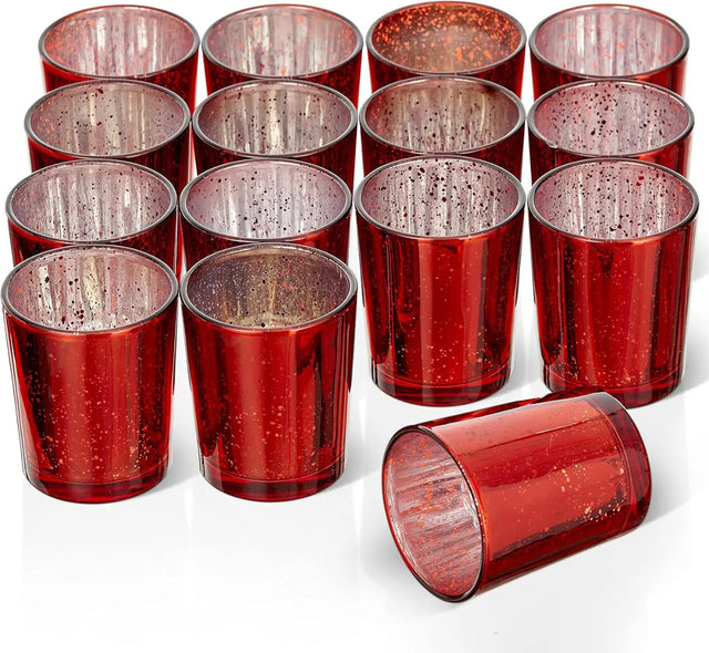 Windlicht rot 15 Stück von Twiddlers