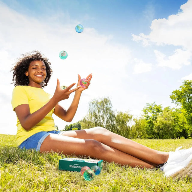 Gummiball Dinosaurier 8 Stück von Twiddlers