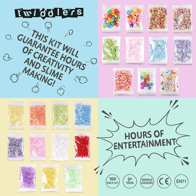 Ultimate Slime Making Kit 100 Stück von Twiddlers