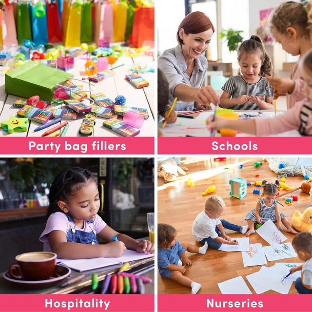 Wachsstifte 4er-Set 144 Stück von Twiddlers