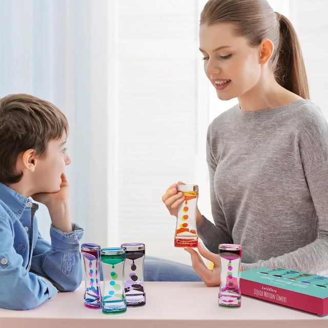 Spielzeug Flüssige Sanduhr 5 Stück von Twiddlers