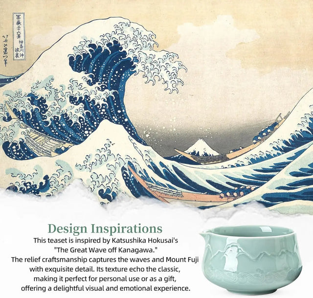 Matcha Set Jade Berg 9-tlg. von TEANAGOO