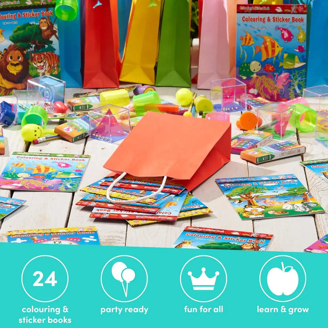 Malbuch mit Sticker 24 Stück von Twiddlers