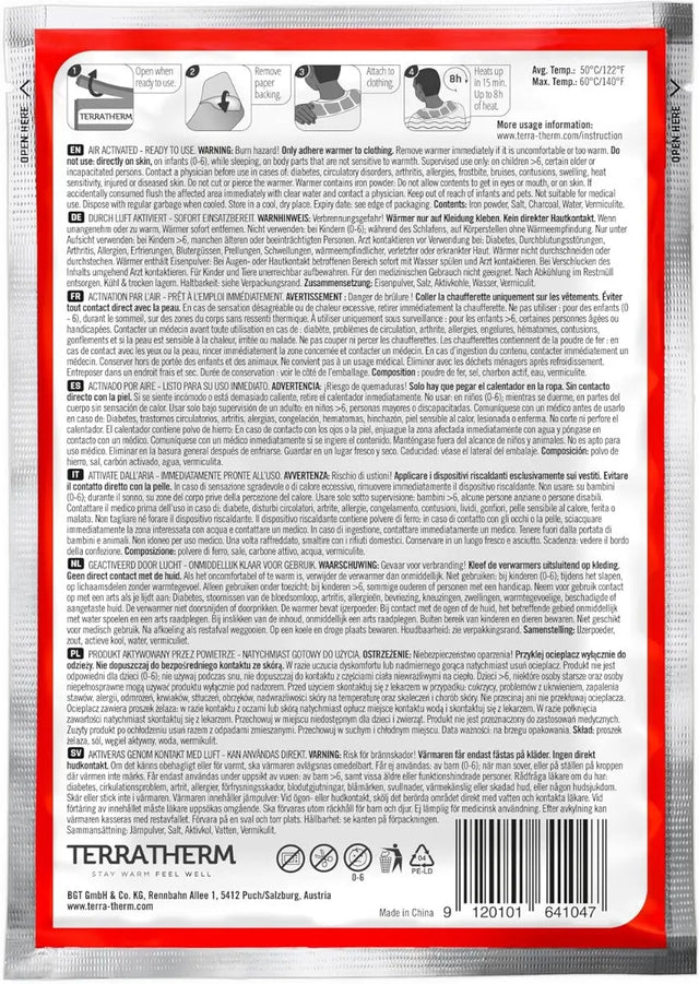 Nackenwärmer 5 Stück von TerraTherm