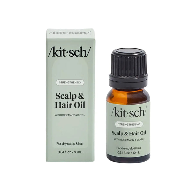 Stärkendes Kopfhaut- und Haaröl Rosmarin & Biotin 10 ml von Kitsch