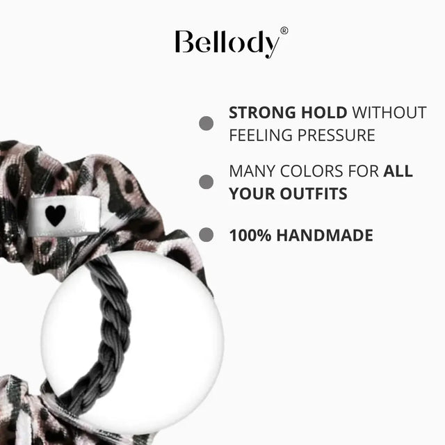 Samt-Scrunchie Leopard von Bellody