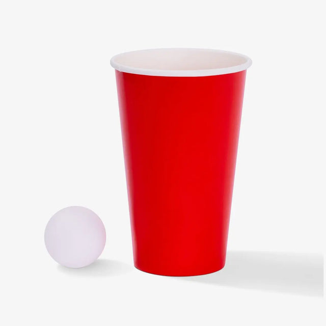 Beer Pong Set mit 25 Becher und 25 Bällen von Twiddlers