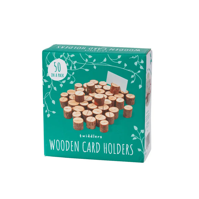 Tischkartenhalter Stamm 50 Stück von Twiddlers