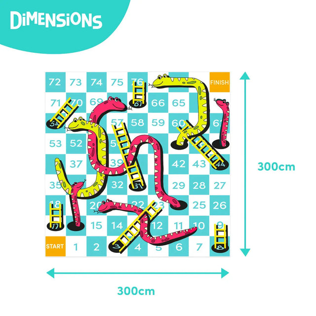 Leiterspiel Giant Snakes and Ladders von Twiddlers