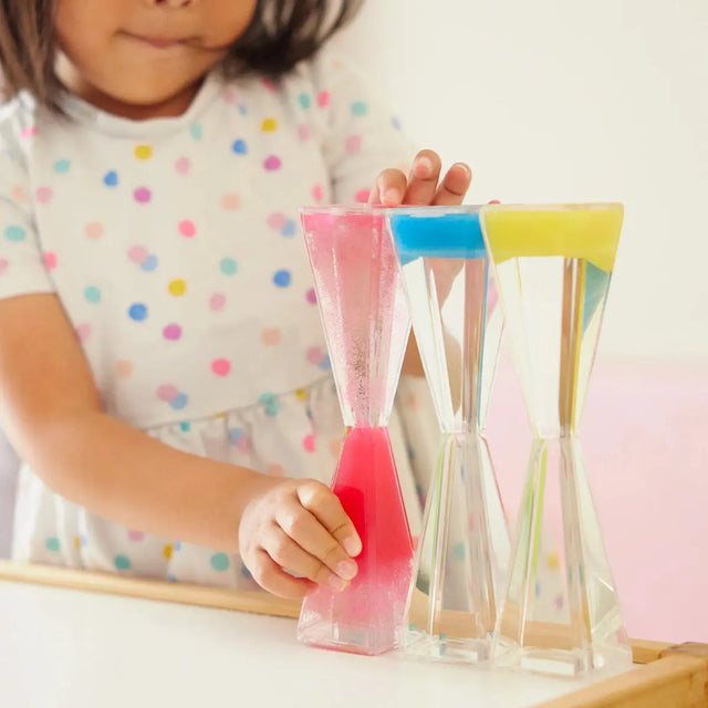 Flüssige Sanduhr Gravity Liquid Motion Timer 3er-Set von Twiddlers