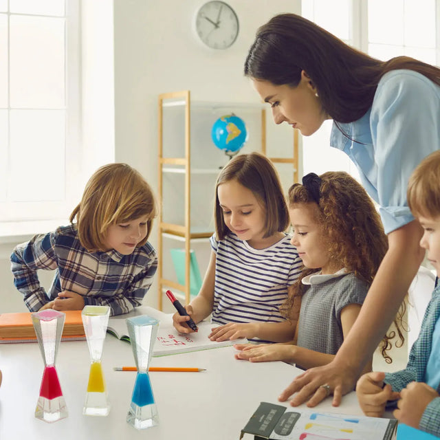 Flüssige Sanduhr Gravity Liquid Motion Timer 3er-Set von Twiddlers