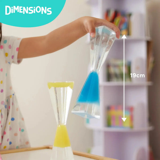 Flüssige Sanduhr Gravity Liquid Motion Timer 3er-Set von Twiddlers